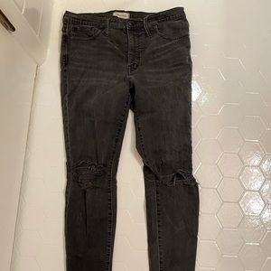 Madewell 9” High-Rise Skinny - Size 31